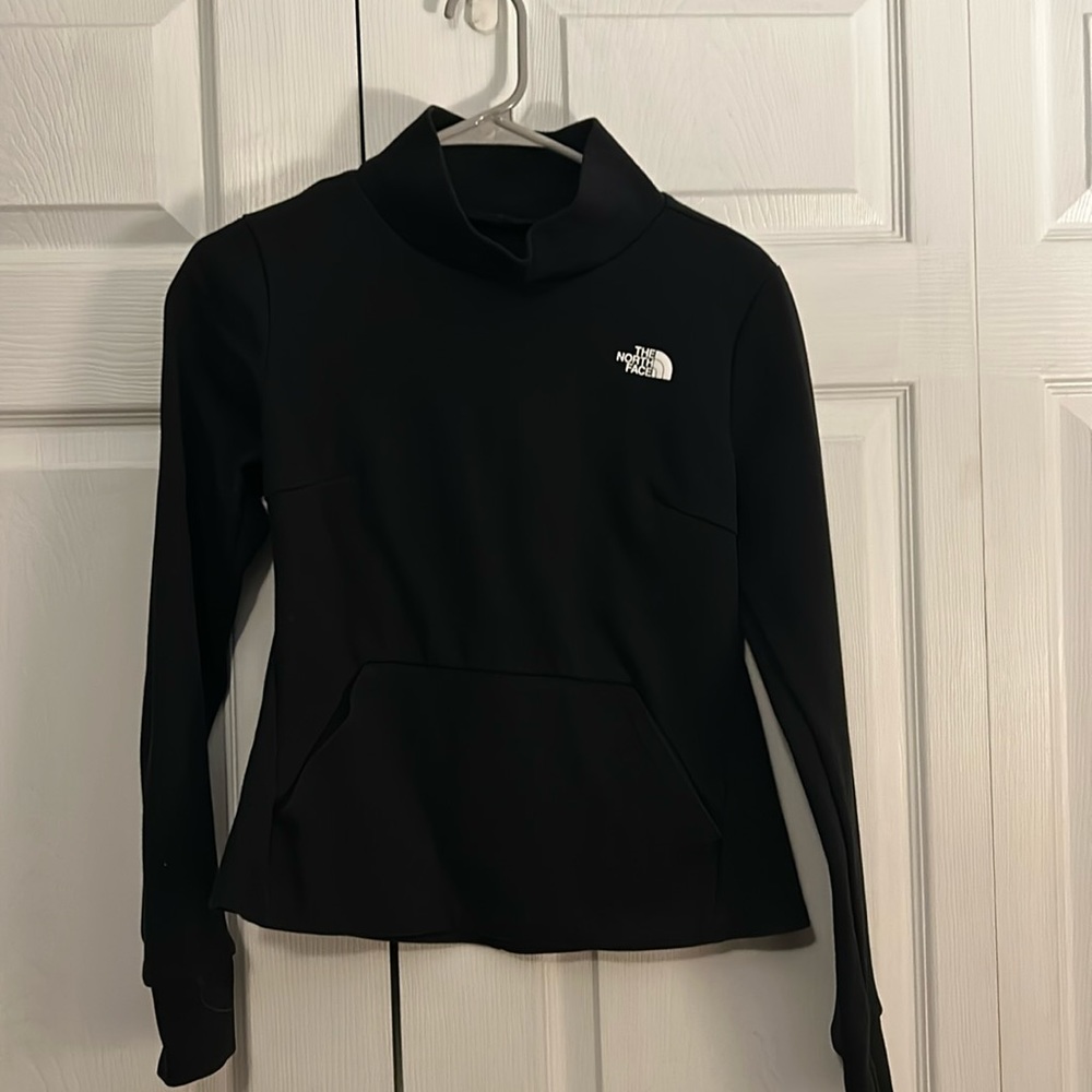 Northface black turtle neck sweatshirt